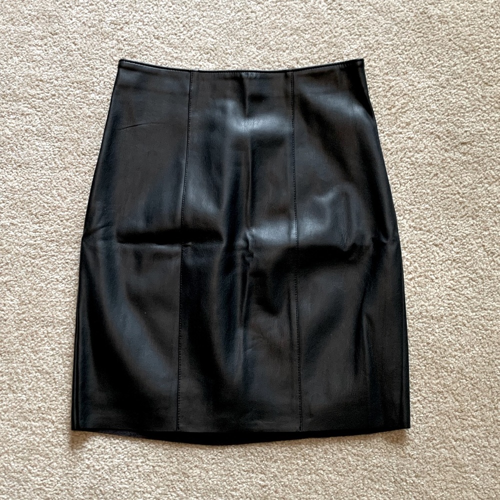 Express Faux Leather Skirt